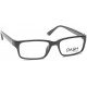 Dash Black Rectangle Rimmed Eyeglasses