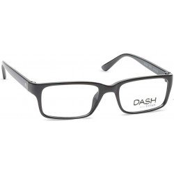 Dash Black Rectangle Rimmed Kids Eyeglasses