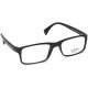 Black Rectangle Frame Rimmed Eyeglasses