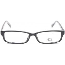 Black Frame Rectangle Rimmed Eyeglasses