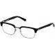 Black Clubmaster Rimmed Eyeglasses