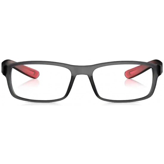 Grey Rectangle Rimmed Eyeglasses