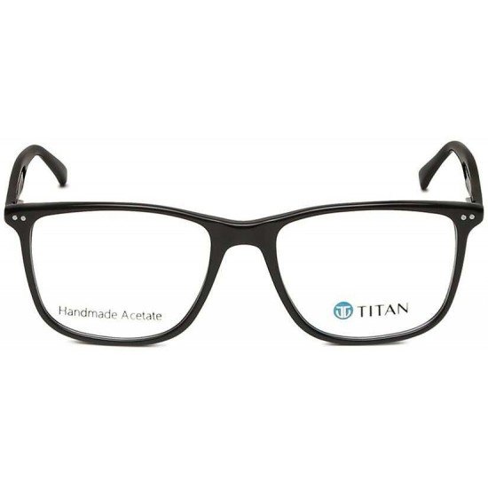Blue Square Frame Rimmed Eyeglasses