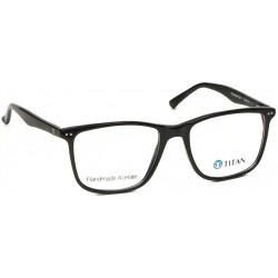 Blue Square Frame Rimmed Eyeglasses