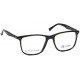 Blue Square Frame Rimmed Eyeglasses