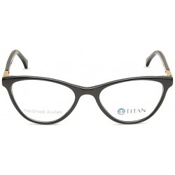 Black Cateye Frame Rimmed Women Eyeglasses