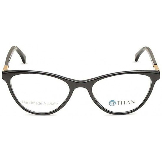 Black Cateye Frame Rimmed Women Eyeglasses