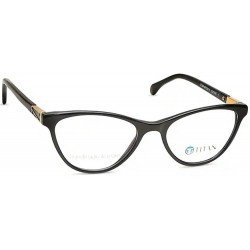Black Cateye Frame Rimmed Women Eyeglasses