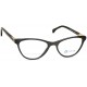 Black Cateye Frame Rimmed Women Eyeglasses