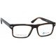 Brown Rectangle Men Eyeglasses