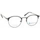 Black Rimmed Round Frame Unisex Eyeglasses