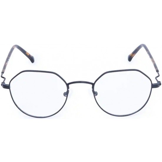 Black Round Frame Rimmed Eyeglasses