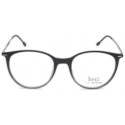 Grey Round Frame Rimmed Eyeglasses