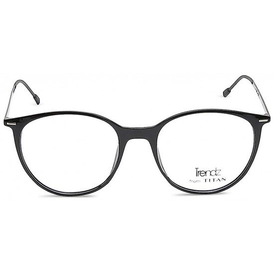 Black Round Frame Rimmed Men Eyeglasses