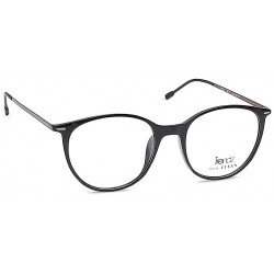 Black Round Frame Rimmed Men Eyeglasses