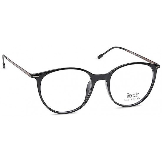 Black Round Frame Rimmed Men Eyeglasses