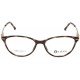 Brown Cateye Rimmed Eyeglasses