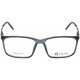 Signature Blue Rectangle Rimmed Eyeglasses