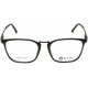 Signature Black Square Rimmed Eyeglasses