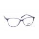 Purple Cateye Frame Rimmed Eyeglasses