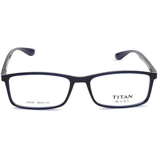 Black Rimmed Rectangle Frame Eyeglasses