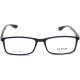Black Rimmed Rectangle Frame Eyeglasses