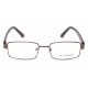 Brown Rectangle Rimmed Eyeglasses
