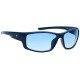 Blue Sporty Rimmed Sunglasses