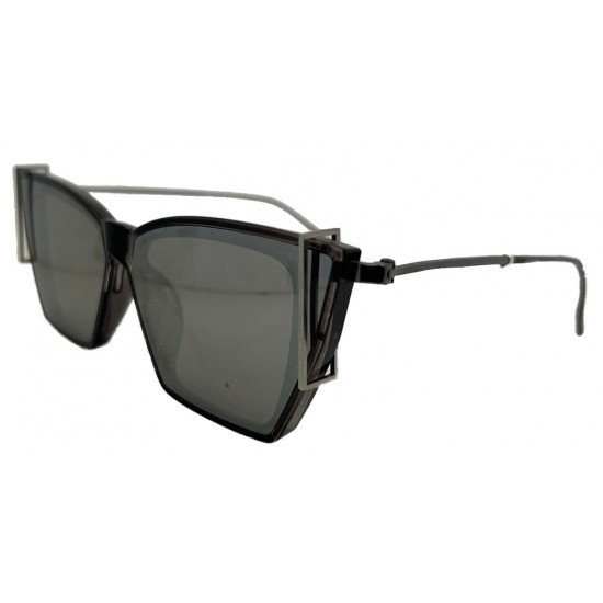 Nayansukh Grey Cat Eye Sunglasses