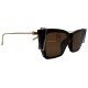 Nayansukh Brown Cat Eye Sunglasses