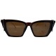 Nayansukh Brown Cat Eye Sunglasses