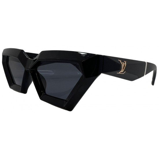 Nayansukh Black Cat Eye Sunglasses