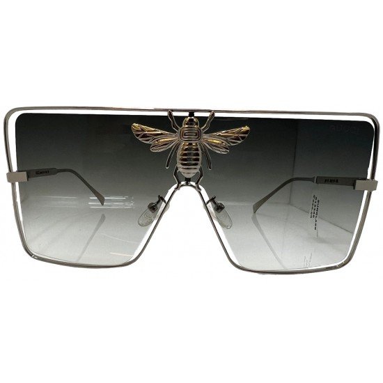 Nayansukh Silver Designer Frame Sunglasses